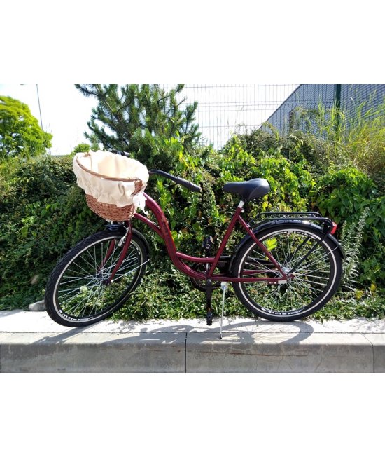 MATEO ECO RETRO BICYKEL ČERVENÝ 2023